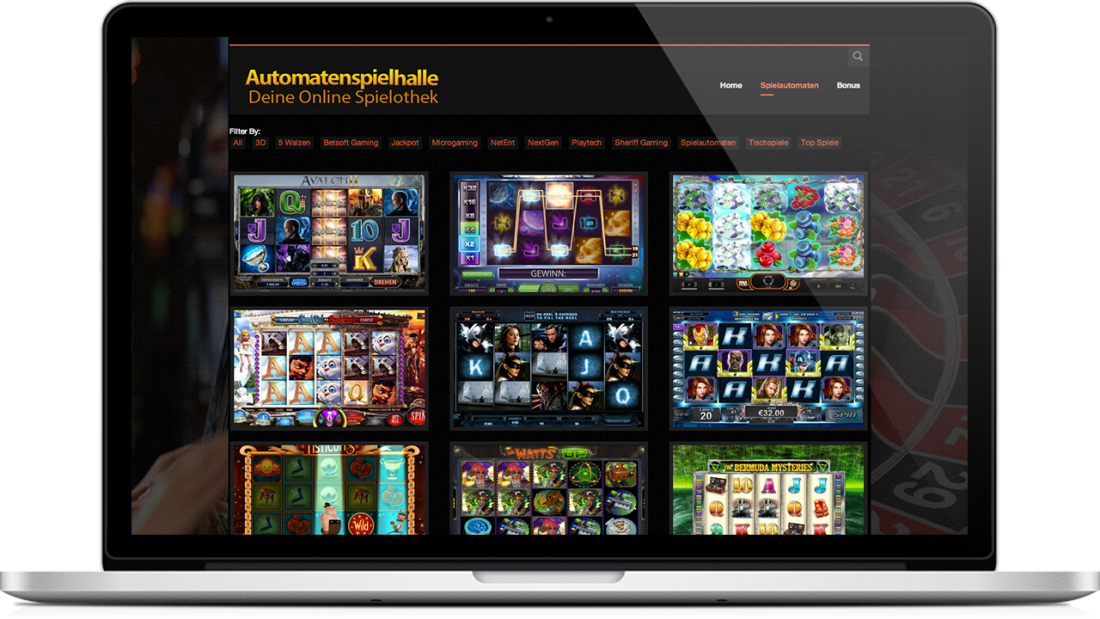 Automatenspielhalle Casino Homepage