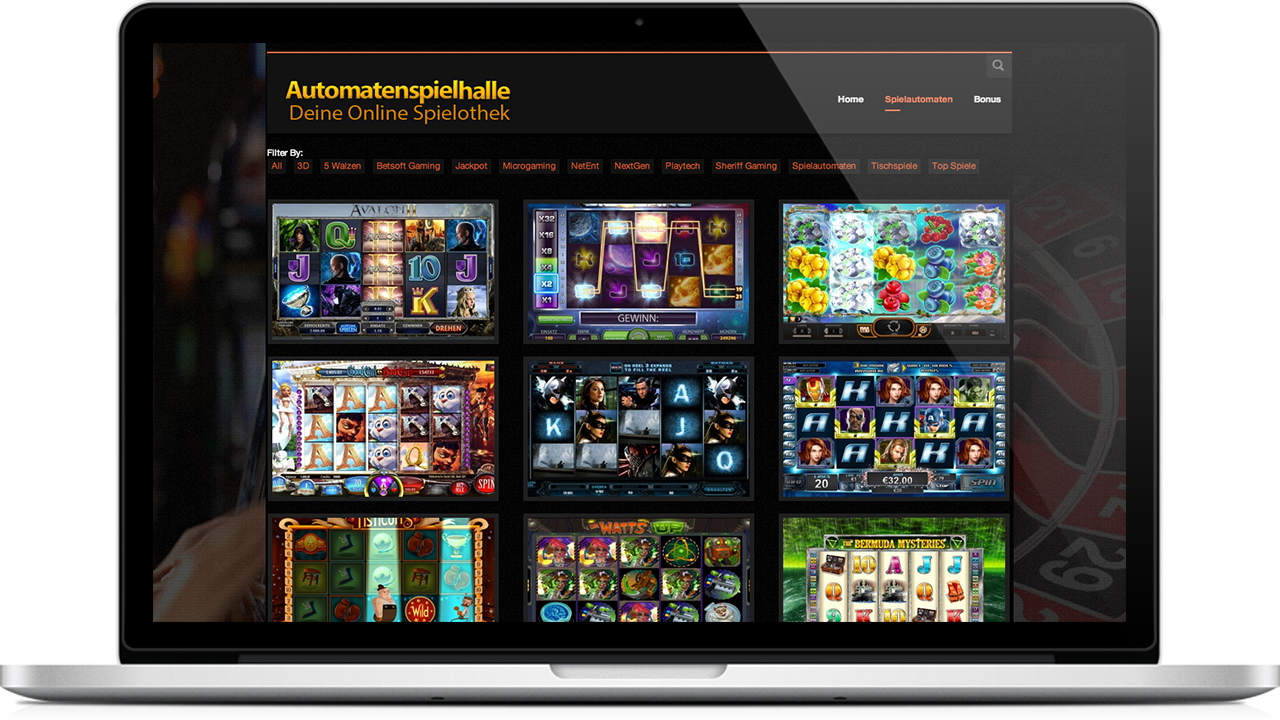 Automatenspielhalle Casino Homepage