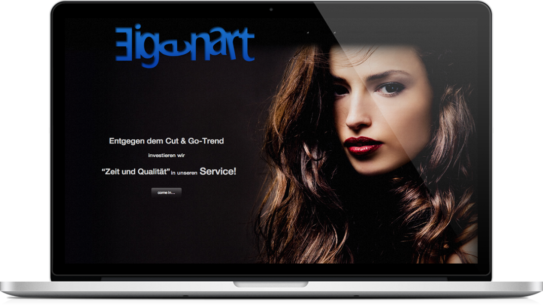 Homepage von Eigenart Friseure Oldenburg