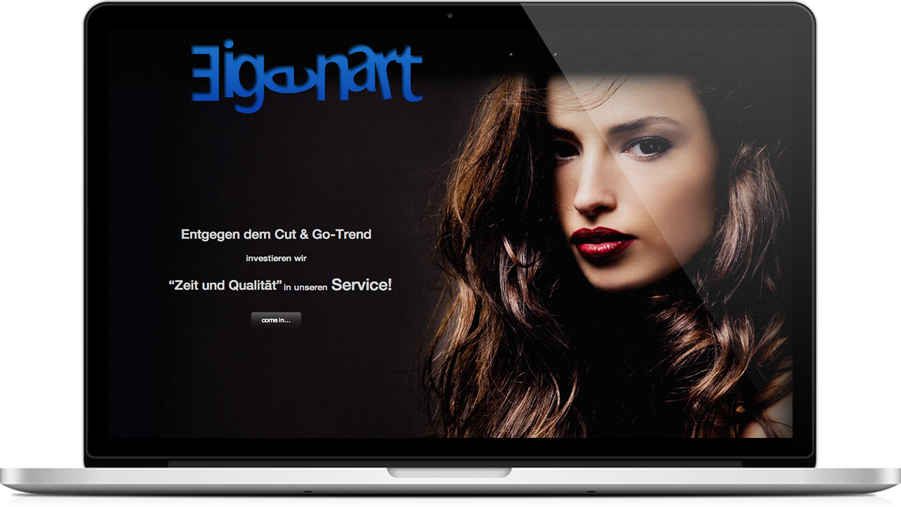 Homepage von Eigenart Friseure Oldenburg