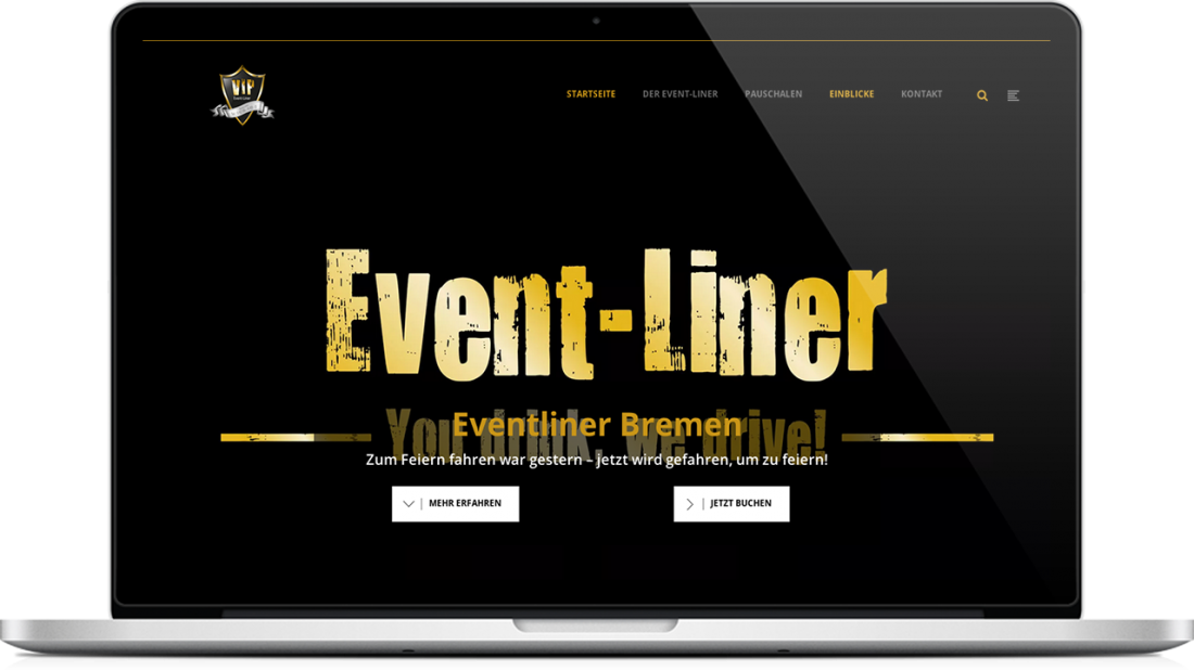 Eventliner Bremen Homepage
