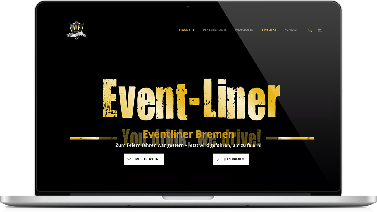 Eventliner Bremen Homepage
