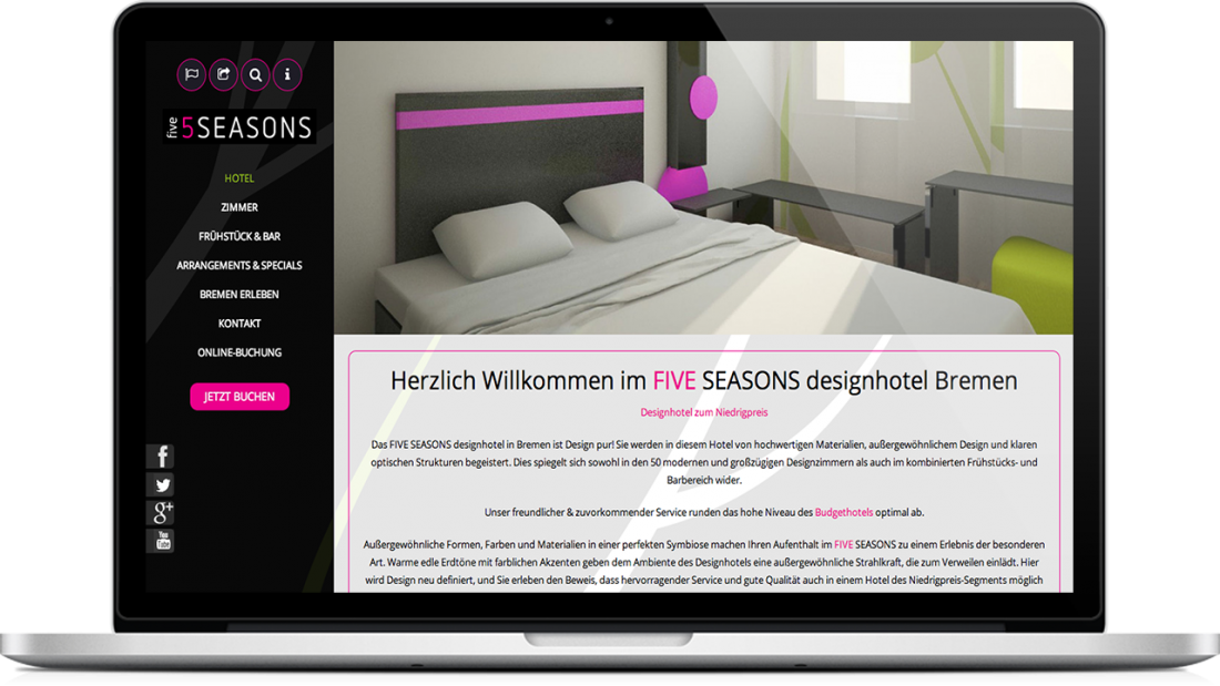 FIVESEASONS designhotel Bremen