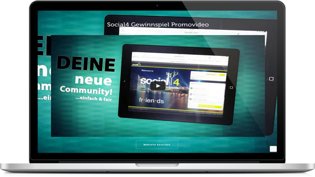 Social4 Gewinnspiel Promovideo