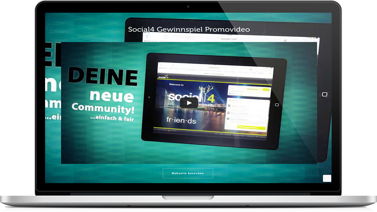 Social4 Gewinnspiel Promovideo