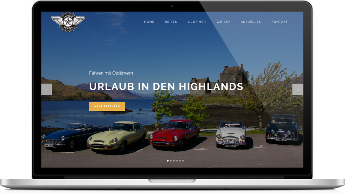 Classic Travel UK Homepage