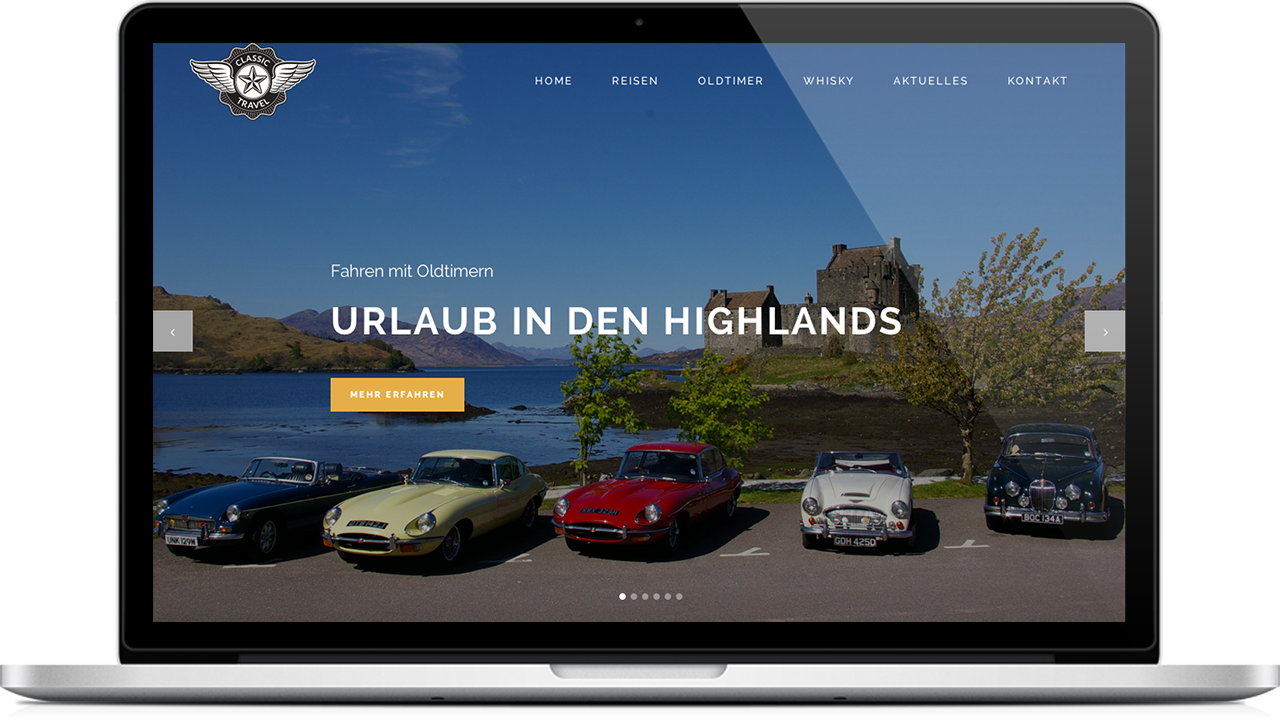 Classic Travel UK | WPFabrik
